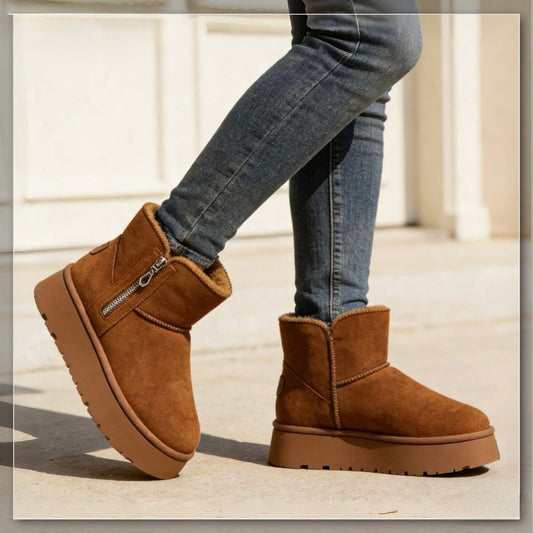 PANTUBOTA TEDDY CIERRE CAMEL