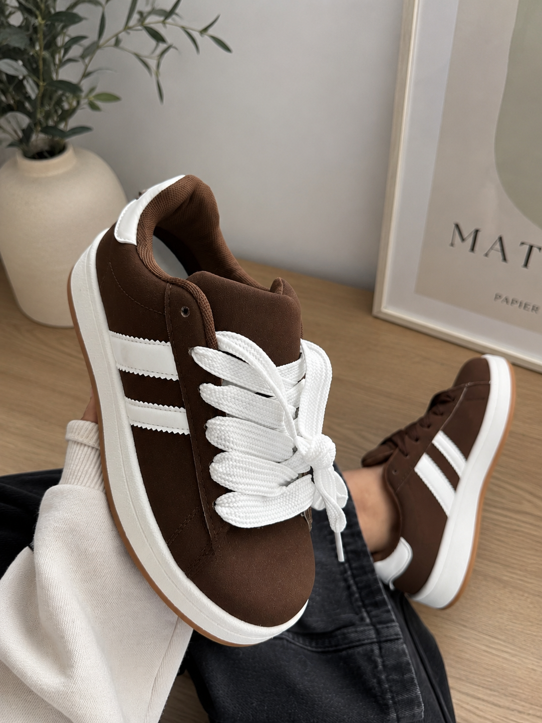 ZAPATILLA EST CAMPUS CHOCOLATE