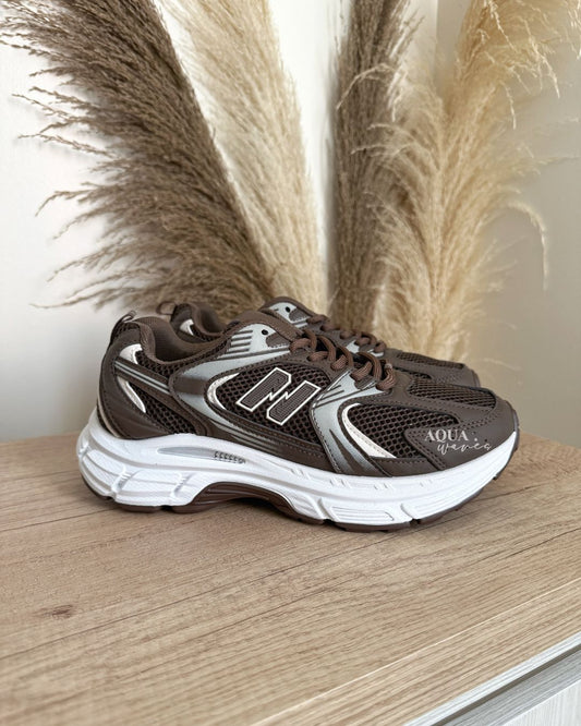 ZAPATILLA EST. NB 530 CHOCOLATE