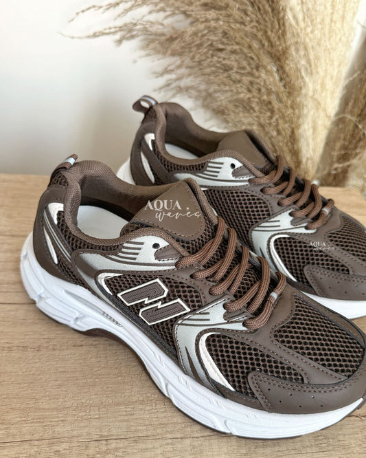 ZAPATILLA EST. NB 530 CHOCOLATE