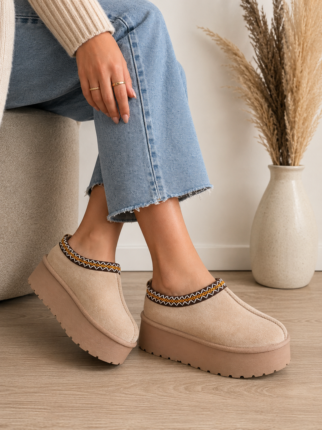 PANTUBOTA TAZZ BEIGE