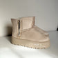 PANTUBOTA TEDDY CIERRE BEIGE