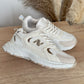 ZAPATILLA EST. NB BEIGE