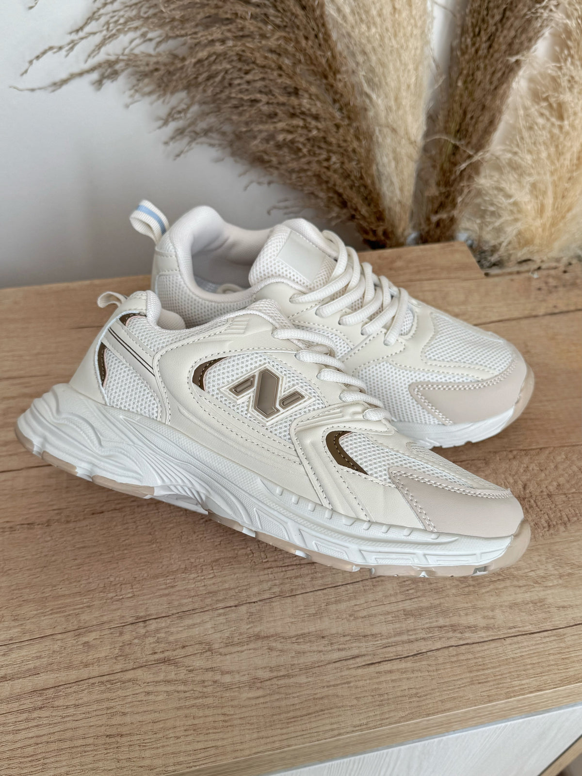 ZAPATILLA EST. NB BEIGE