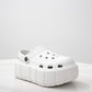 EST CROCS PLATAFORMA BLANCO