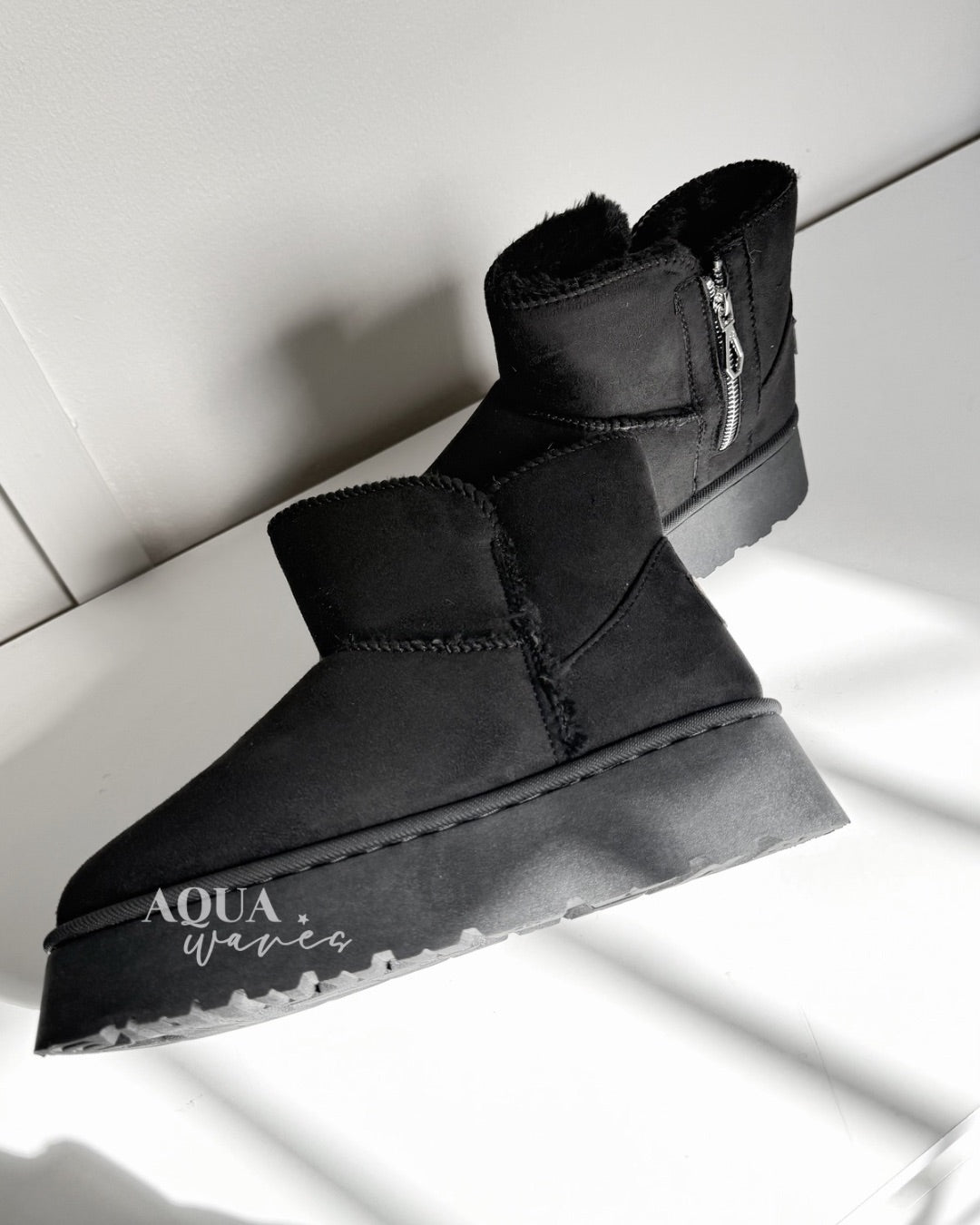 PANTUBOTA TEDDY CIERRE NEGRO