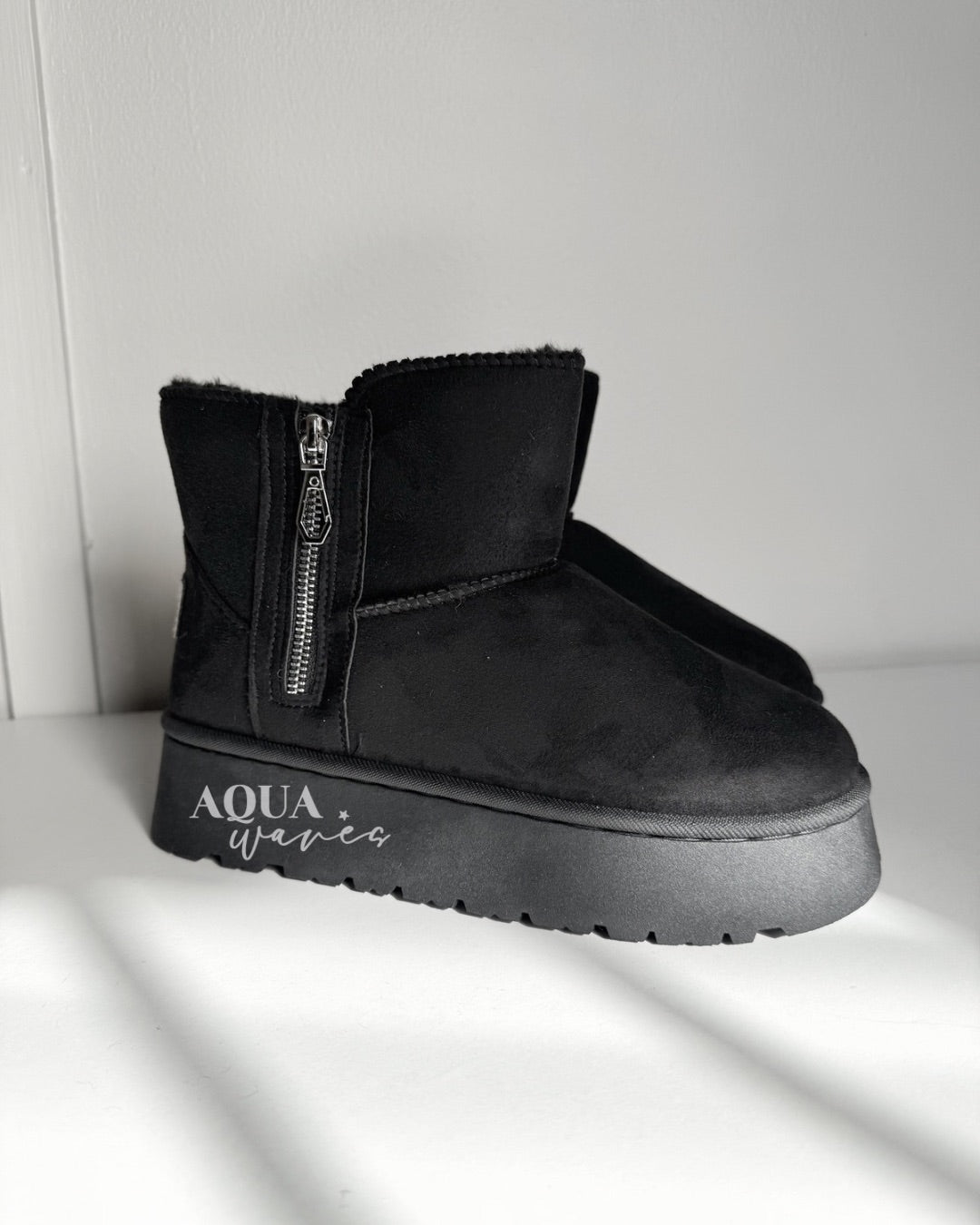 PANTUBOTA TEDDY CIERRE NEGRO