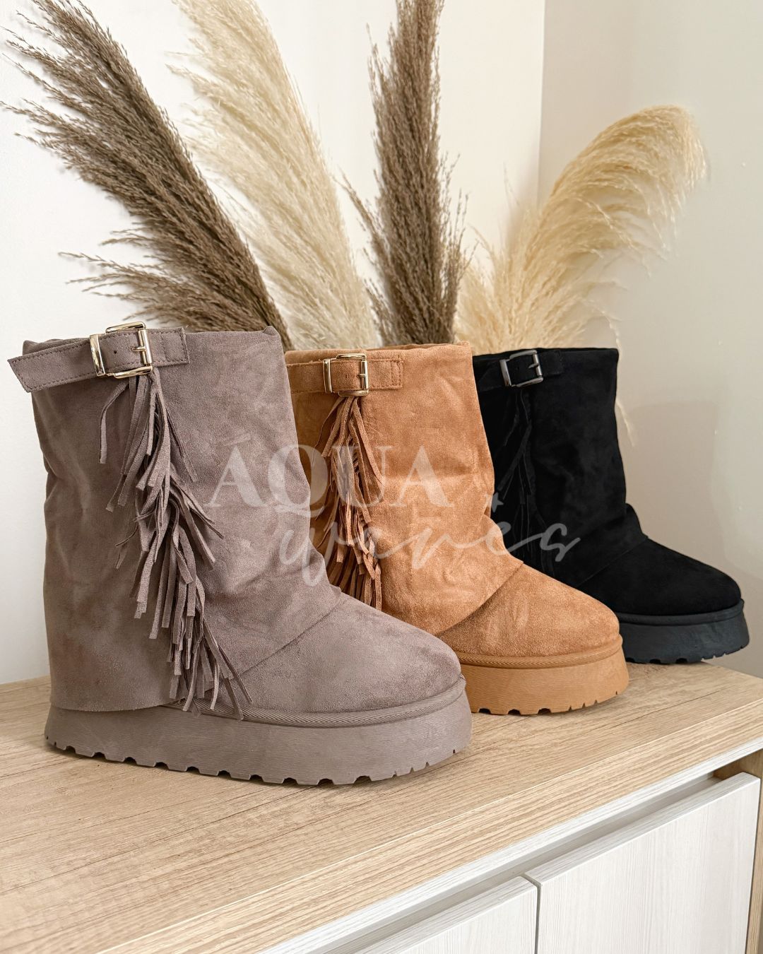 PANTUBOTA FLECOS CAMEL