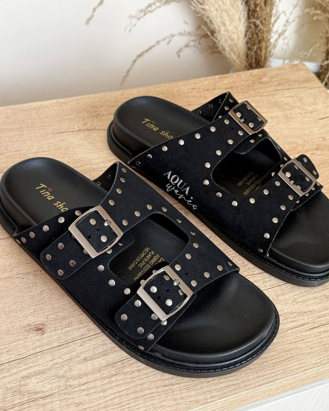 SANDALIA T-70 NEGRO