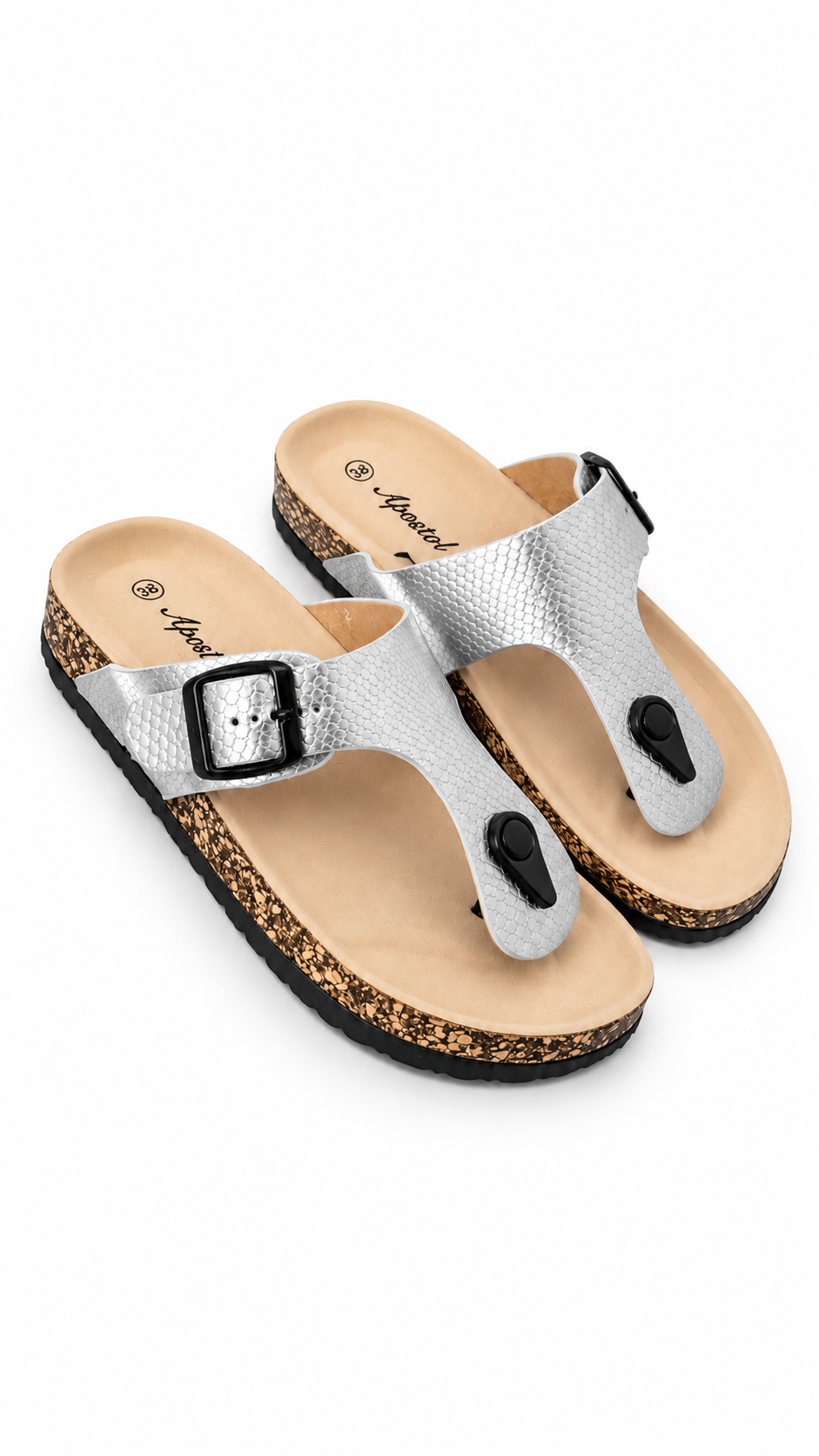 SANDALIA BUZIO PLATEADO