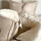 PANTUBOTA TEDDY CIERRE BEIGE