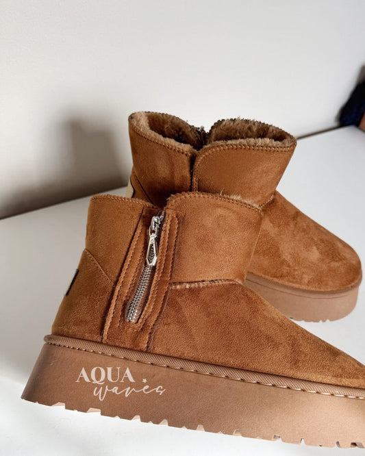 PANTUBOTA TEDDY CIERRE CAMEL