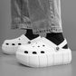 EST CROCS PLATAFORMA BLANCO