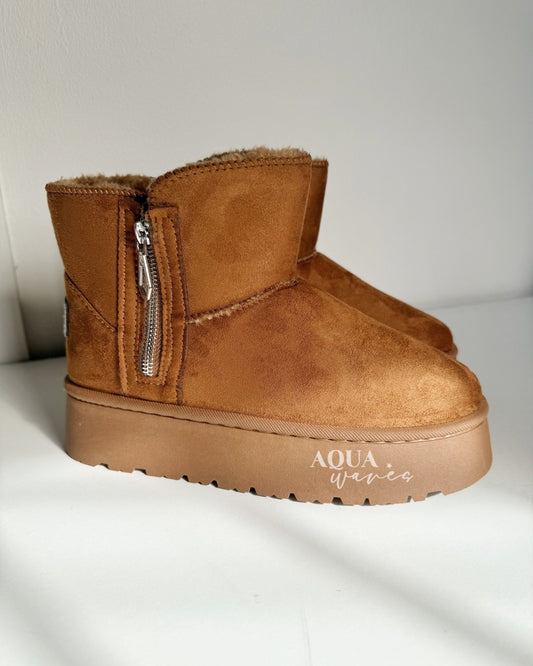 PANTUBOTA TEDDY CIERRE CAMEL
