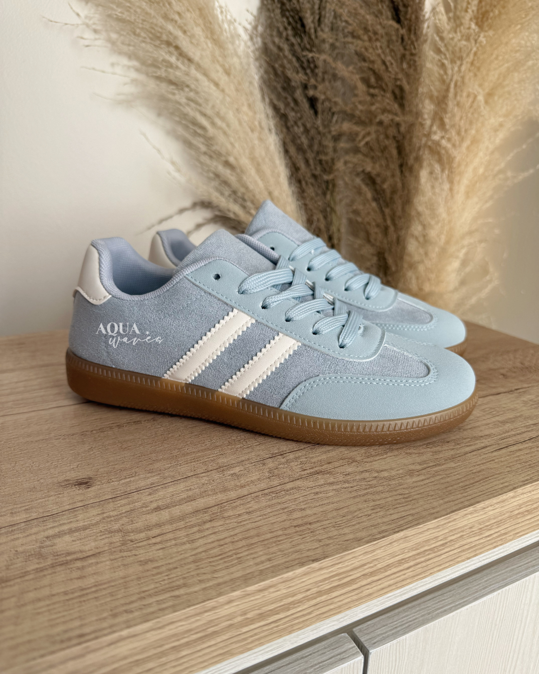 ZAPATILLA EST SAMBA CELESTE