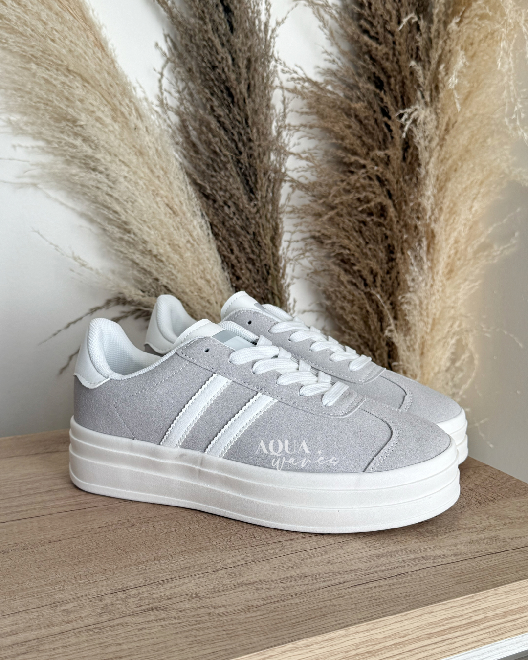 ZAPATILLA EST. GAZELLE GRIS