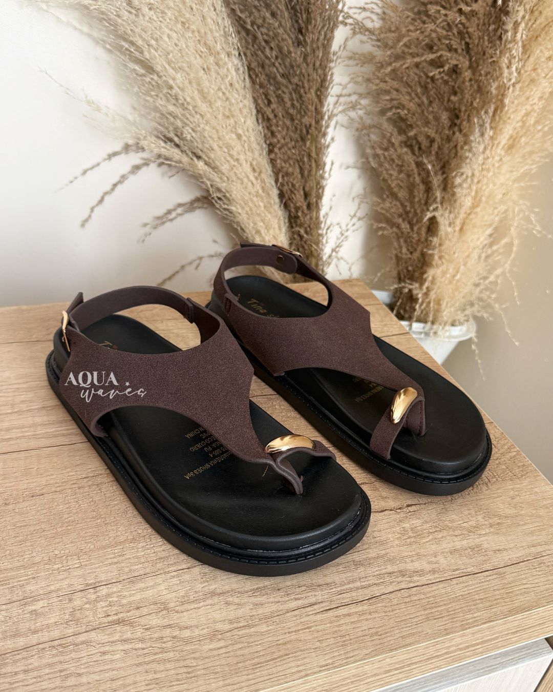 SANDALIA T-69 CHOCOLATE