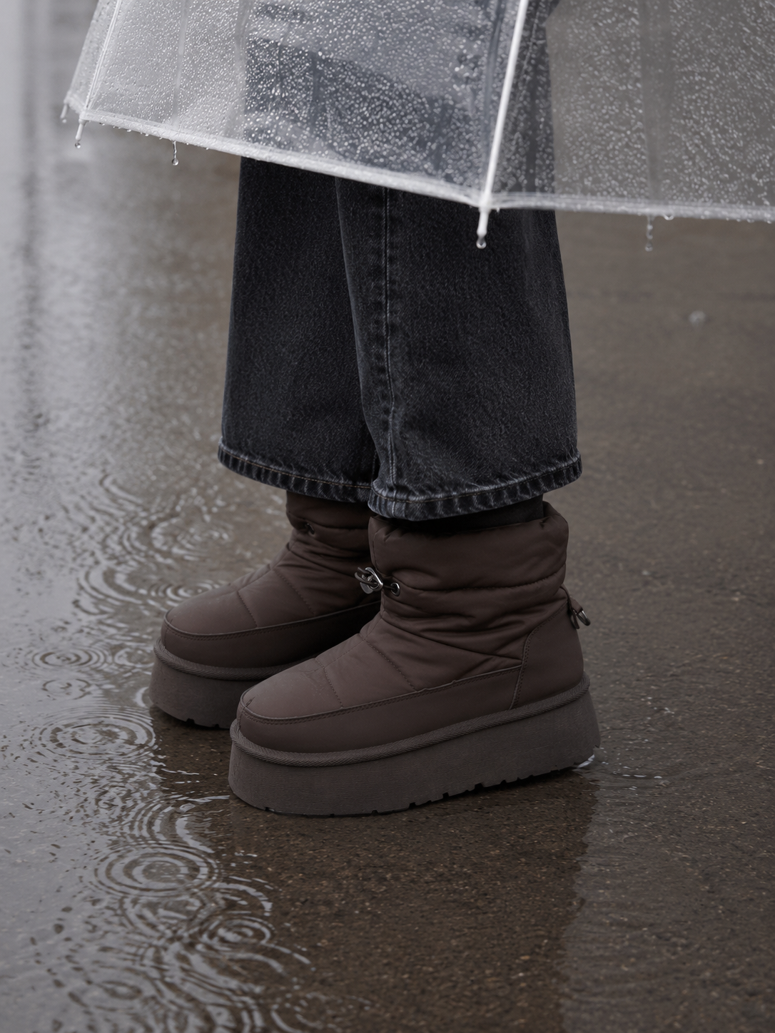 PANTUBOTA IMPERMEABLE CHOCOLATE