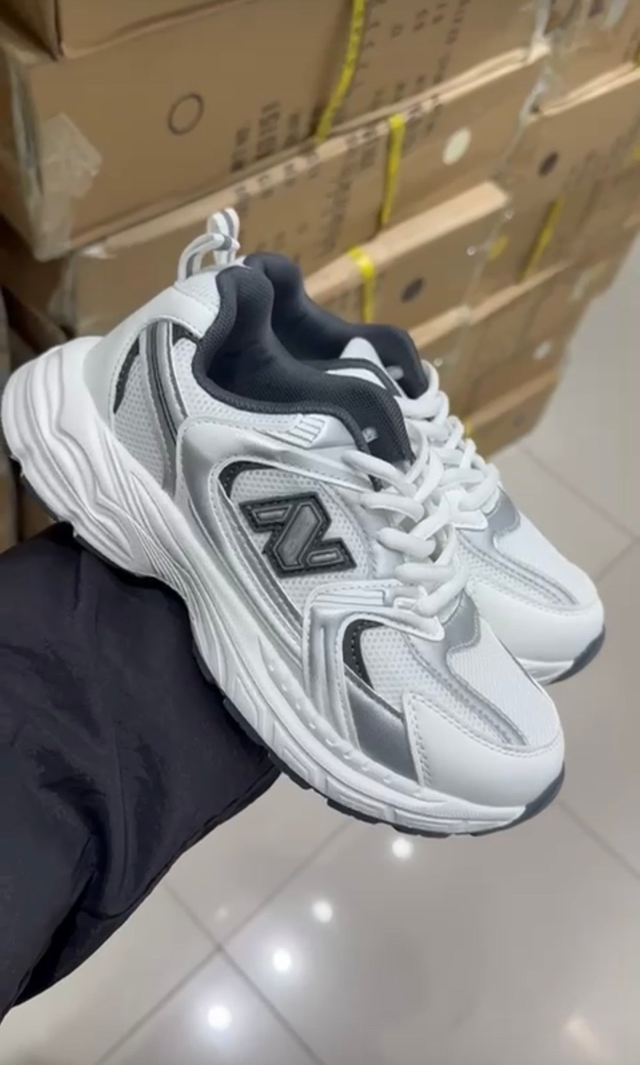 ZAPATILLA EST. NB BLANCO