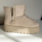 PANTUBOTA TEDDY CIERRE BEIGE