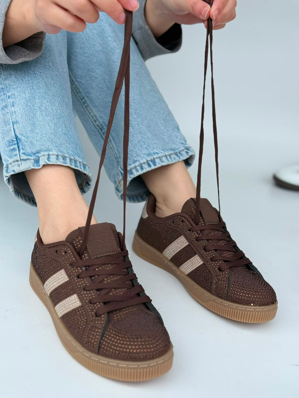 ZAPATILLA SPARKLY CHOCOLATE