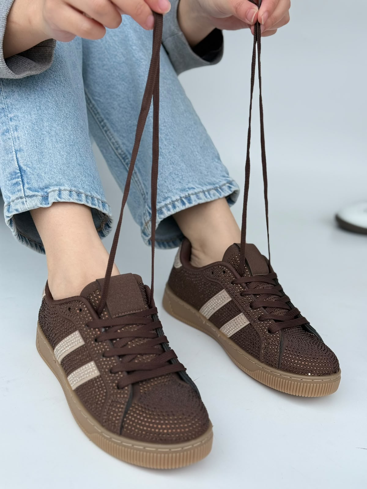 ZAPATILLA SPARKLY CHOCOLATE