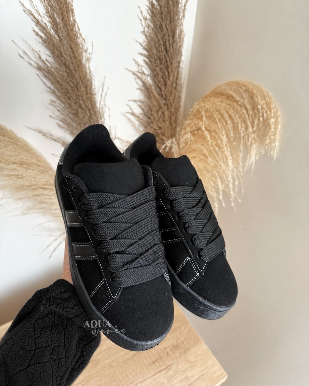 ZAPATILLA EST CAMPUS ALL BLACK