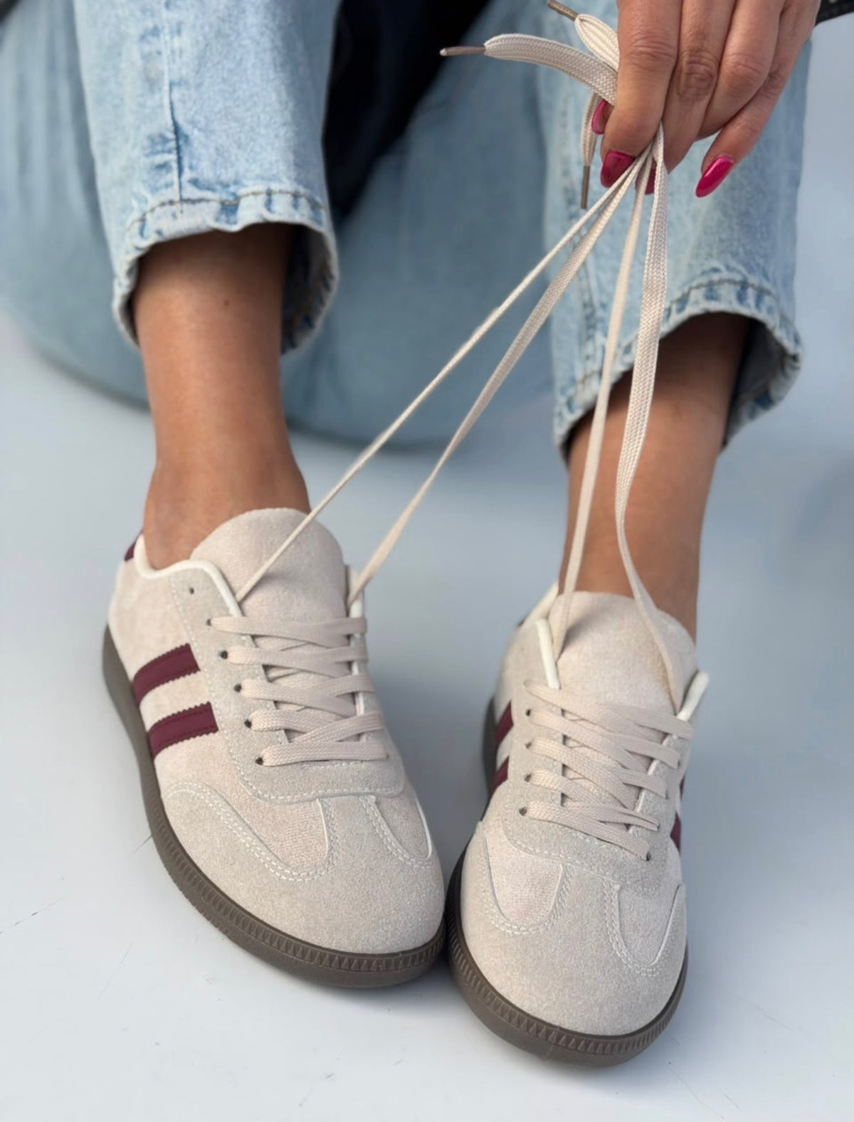 ZAPATILLA EST SAMBA BEIGE
