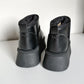 PANTUBOTA TEDDY ECOCUERO PLATAFORMA NEGRO