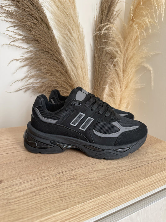 ZAPATILLA EST. NB 6J10-1 NEGRO