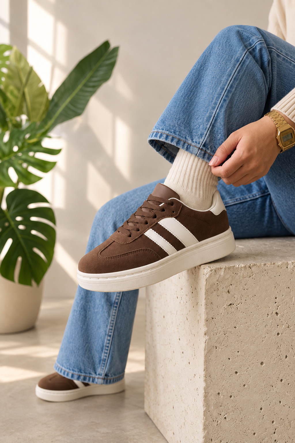 ZAPATILLA URBAN CHOCOLATE