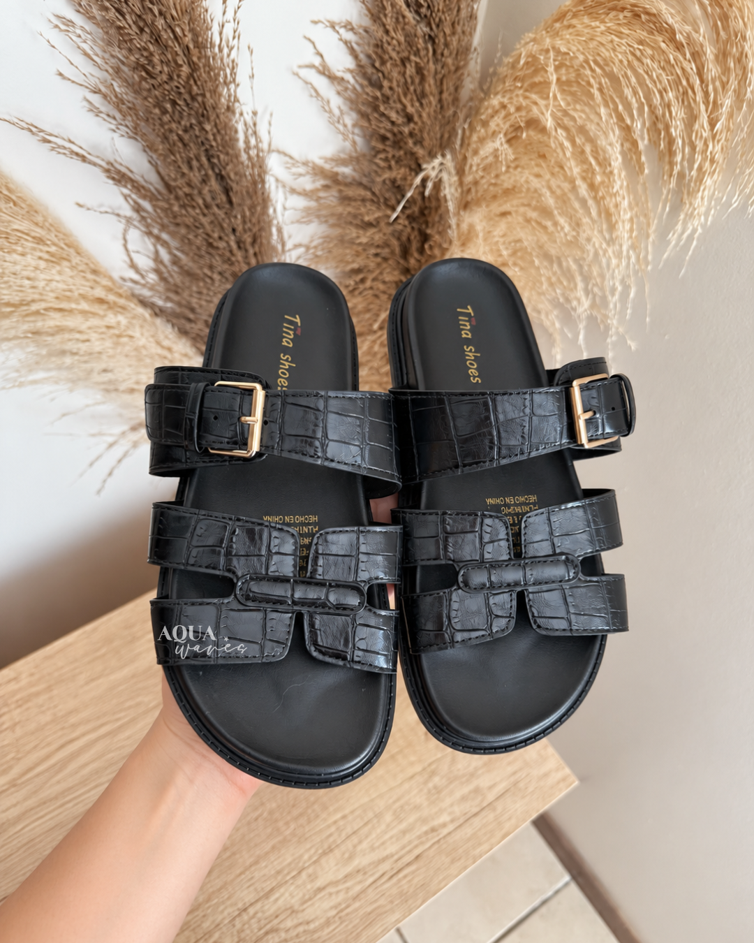 SANDALIA T-67 NEGRO