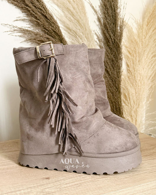 PANTUBOTA FLECOS CAQUI