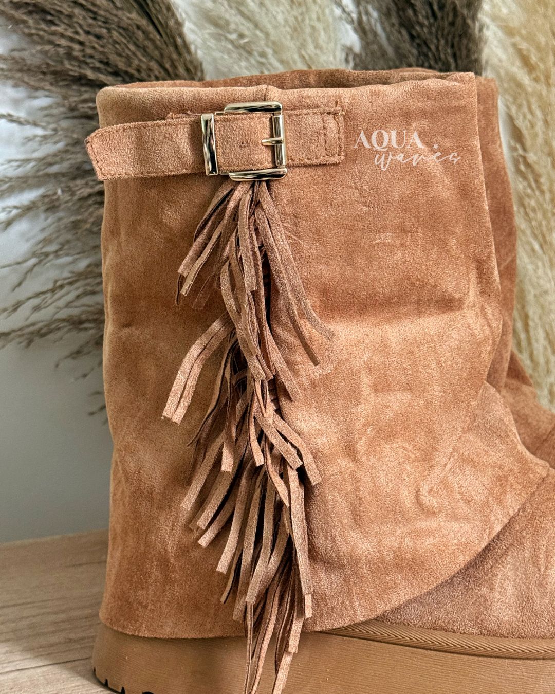 PANTUBOTA FLECOS CAMEL