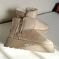 PANTUBOTA TEDDY CIERRE BEIGE