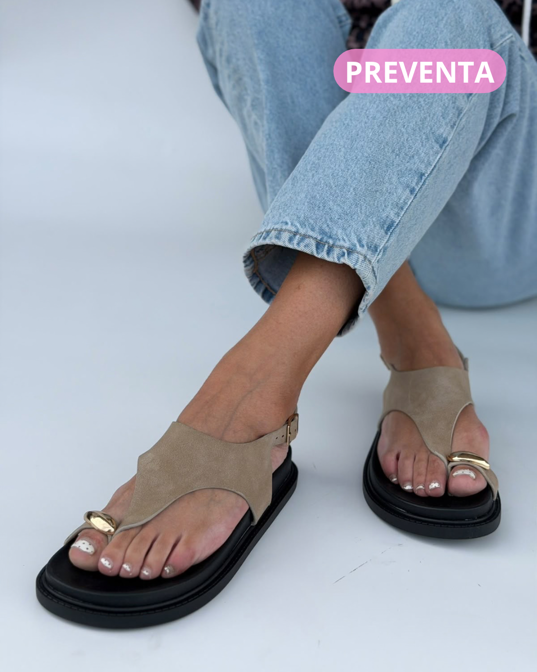 [PREVENTA] SANDALIA T-69 BEIGE
