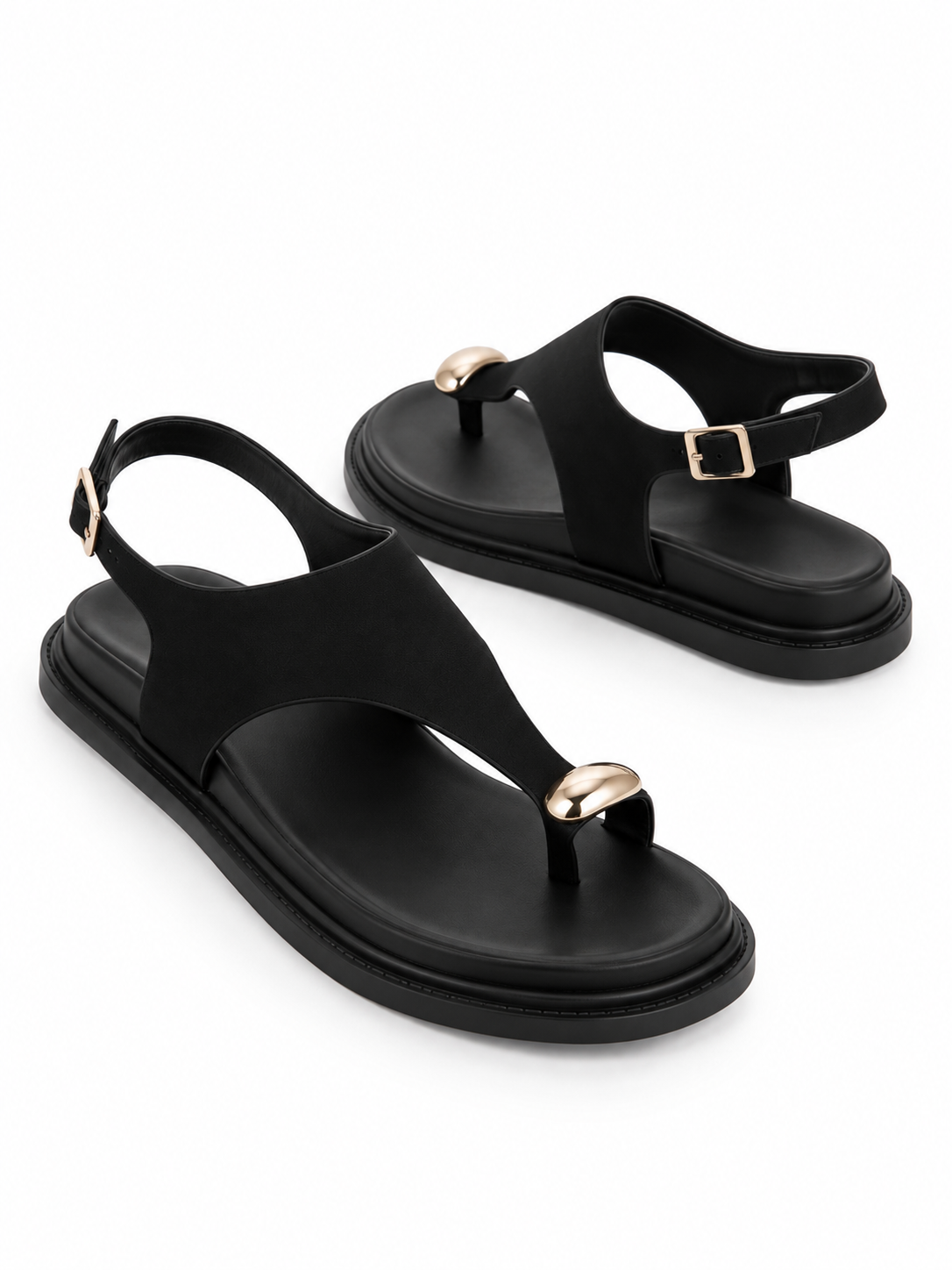 [PREVENTA] SANDALIA T-69 NEGRO