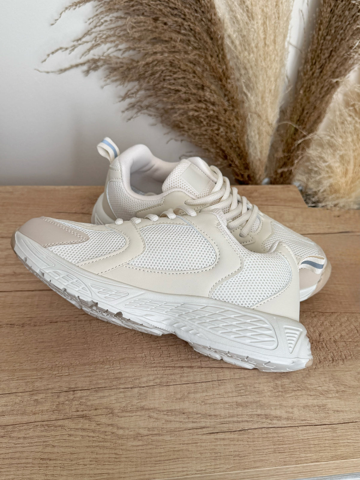 ZAPATILLA EST. NB BEIGE