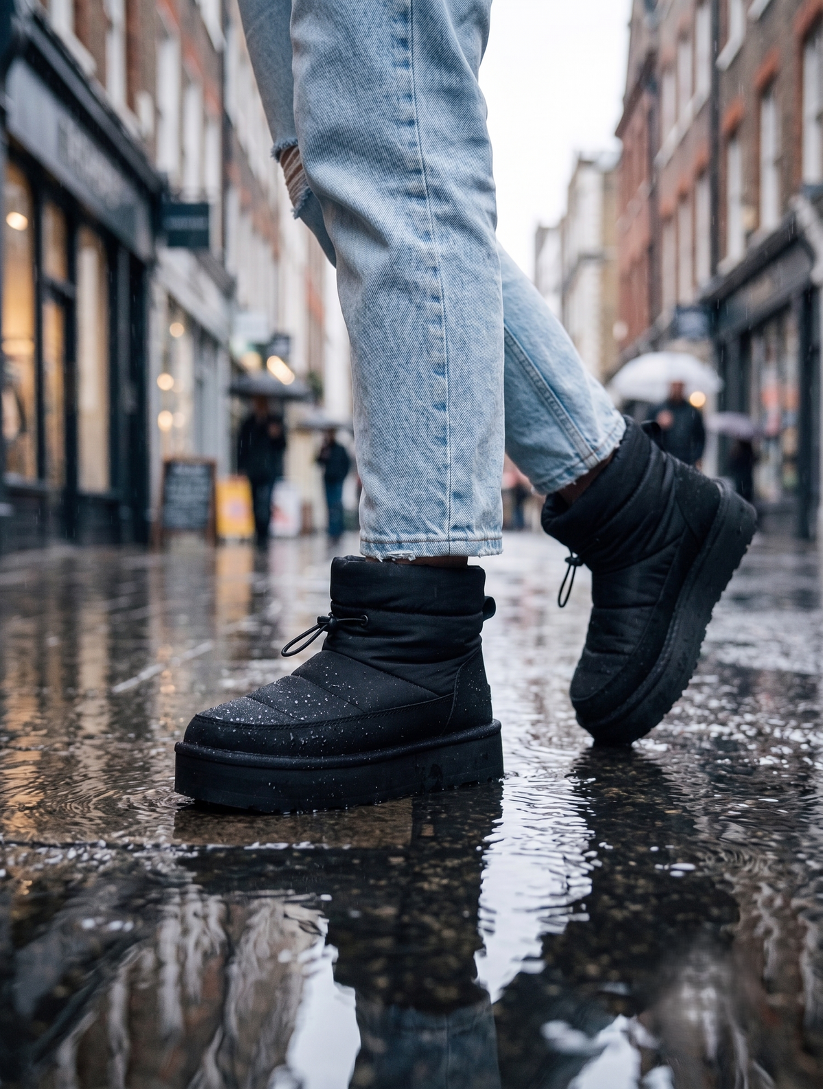 PANTUBOTA IMPERMEABLE NEGRO